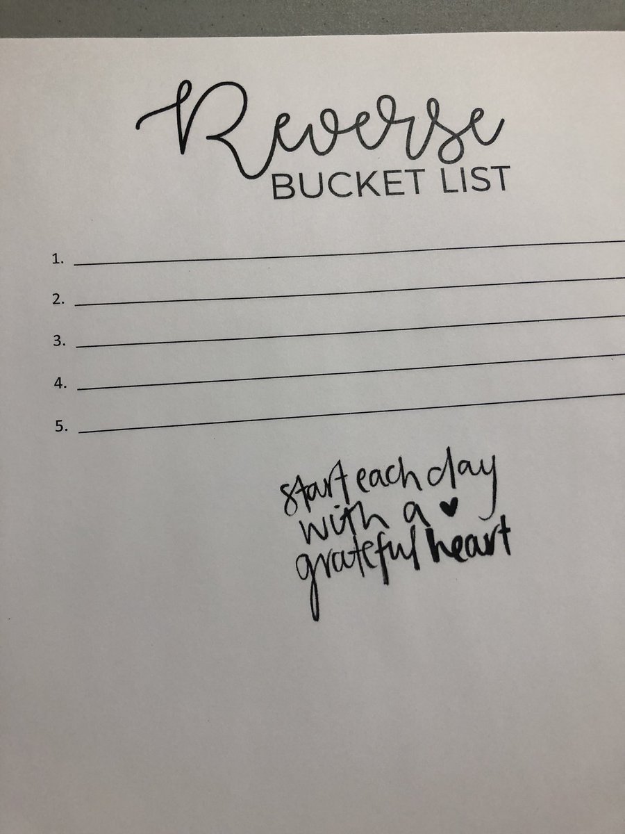 WCSD’s Consulting Teachers welcome Site Facilitators and invite them to consider how they might use the “Reverse Bucket List” with novice teachers.