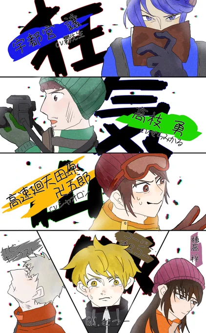 めちゃめちゃ面白かったです!
みんなが主人公でした。
感動をありがとうございました!

#CoCむつー卓 