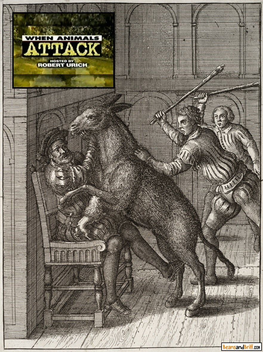 BeansandBriff's tweet photo. The ORIGINAL When Animals Attack circa 1685 π #animals #pets #petpics #petmemes #funnypetpics #funnypets #funnyanimals #memes #comedy #beansandbriff #remixtheinternet https://t.co/7bYoyIu3oj