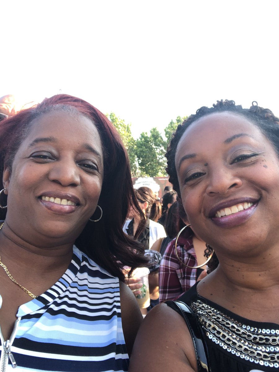 In Line at the #RedX grand opening! TD Jakes has a word for me