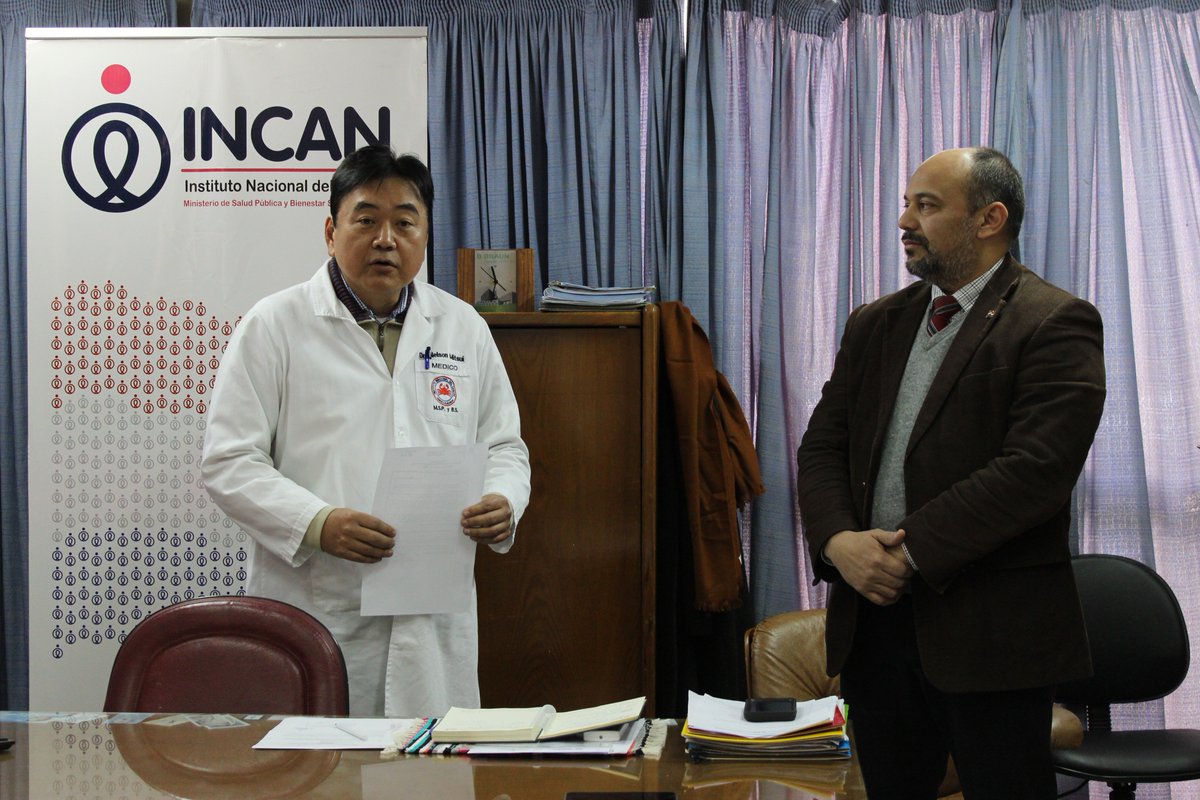CONFIRMADO EN EL CARGO DE DIRECTOR GENERAL DEL INCAN EL DOCTOR NELSON MITSUI LLAMA A AVANZAR HACIA LA PREVENCIÓN DEL CÁNCER EN PARAGUAY bit.ly/2w862p4