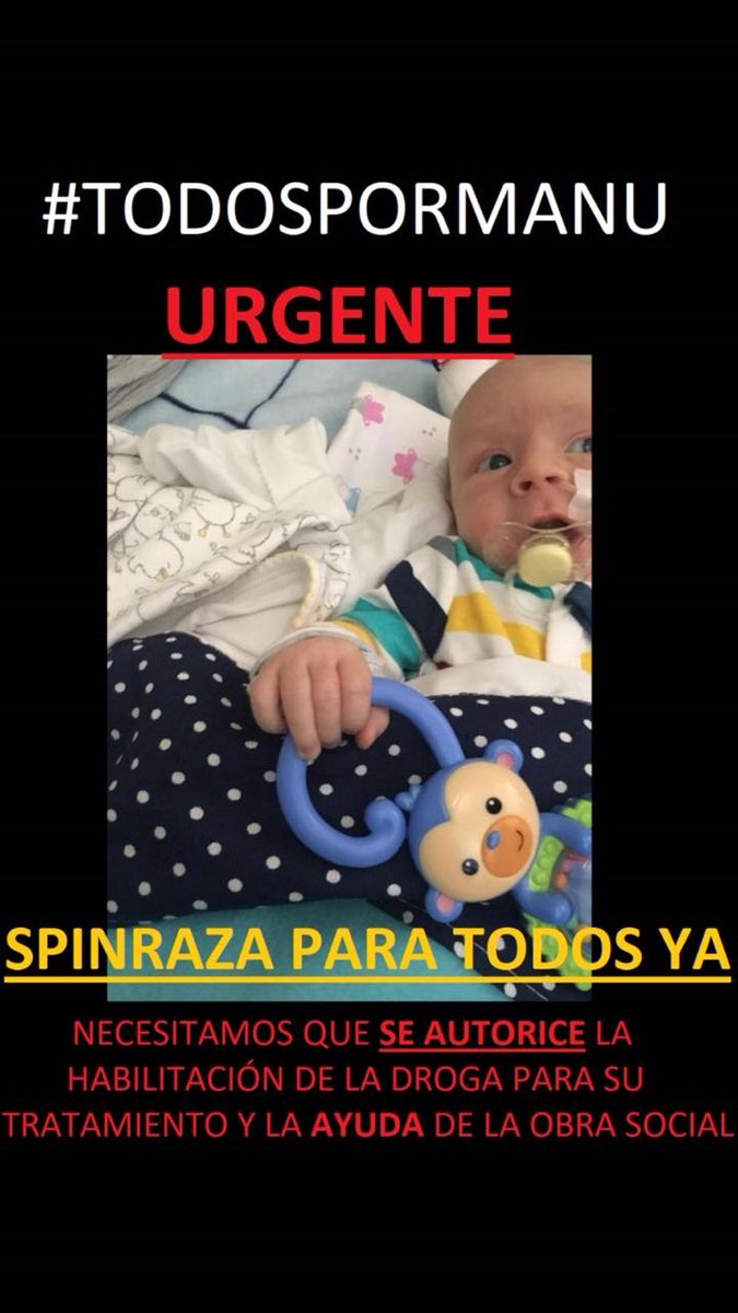 pasealaliga's tweet photo. #Social #TodosXManu MANU ES UN BEBE QUE PADECE ATROFIA MUSCULAR ESPINA (AME) Y REQUIERE DE UNA MEDICAMENTO MUY COSTOSO. NOS NECESITA A TODOS. https://t.co/DegwofGoPE
