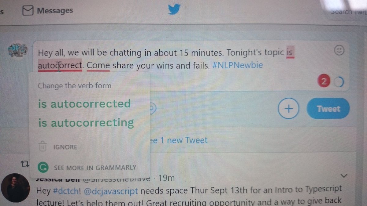 lineal's tweet photo. @NLPNewbie A3: Not really a ressource, and not really autocorrect, but thought this was hilarious timing, when I posted earlier #NLPNewbie https://t.co/oyX0AUAaXQ