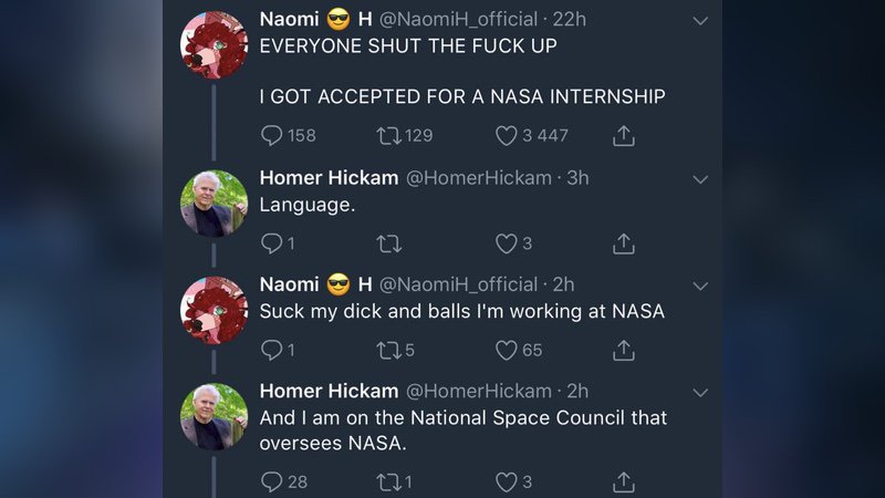 GizmodoES's tweet photo. Esta chica consiguió un trabajo en la NASA y lo perdió horas después por celebrarlo con insultos en Twitter https://t.co/XpOLSyX8Yk https://t.co/qwr8ePYwG9