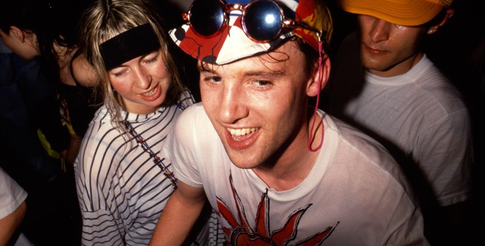 Shoom, 1988. 📸: @dave_swindells #giogoi #giogoi_1988 #daveswindells #london #shoom #acidhouse #rave #eighties @shoom_london @dannyrampling #ukculture #subculture