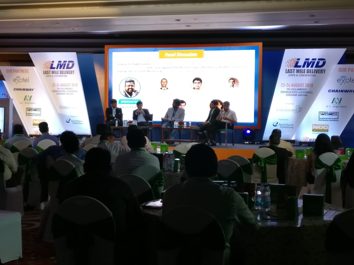 Panel discussion on "Finding the Right Formula" <a href="/LMD_Expo/">@LMD</a> 2018 <a href="/Group/">dru</a> Varuna <a href="/clubfactoryapp/">Club Factory كلوب فاكتوري</a>  <a href="/Grofers/">gsjsj</a> <a href="/shadowfax_in/">Shadowfax</a> <a href="/EcomExpressIn/">EcomExpress</a> <a href="/SCMForYou/">SCM For You</a> #LMD2018 #conference #lastmile #retail #supplychain #SCM