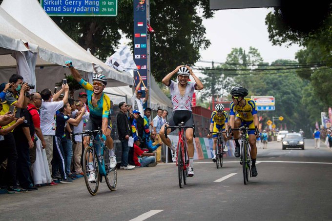 アジア大会 2018 自転車 テレビ