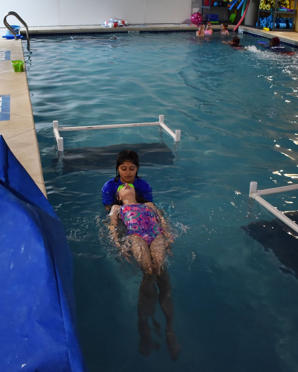 SplashSwimWell's tweet photo. Working on SA1 Skills with Instructor Radhika. Great job! 😀👍🏊‍♀️ (2 of 2) #SplashMequon #SwimLessons #WaterSafety https://t.co/q9ZwgP1adz