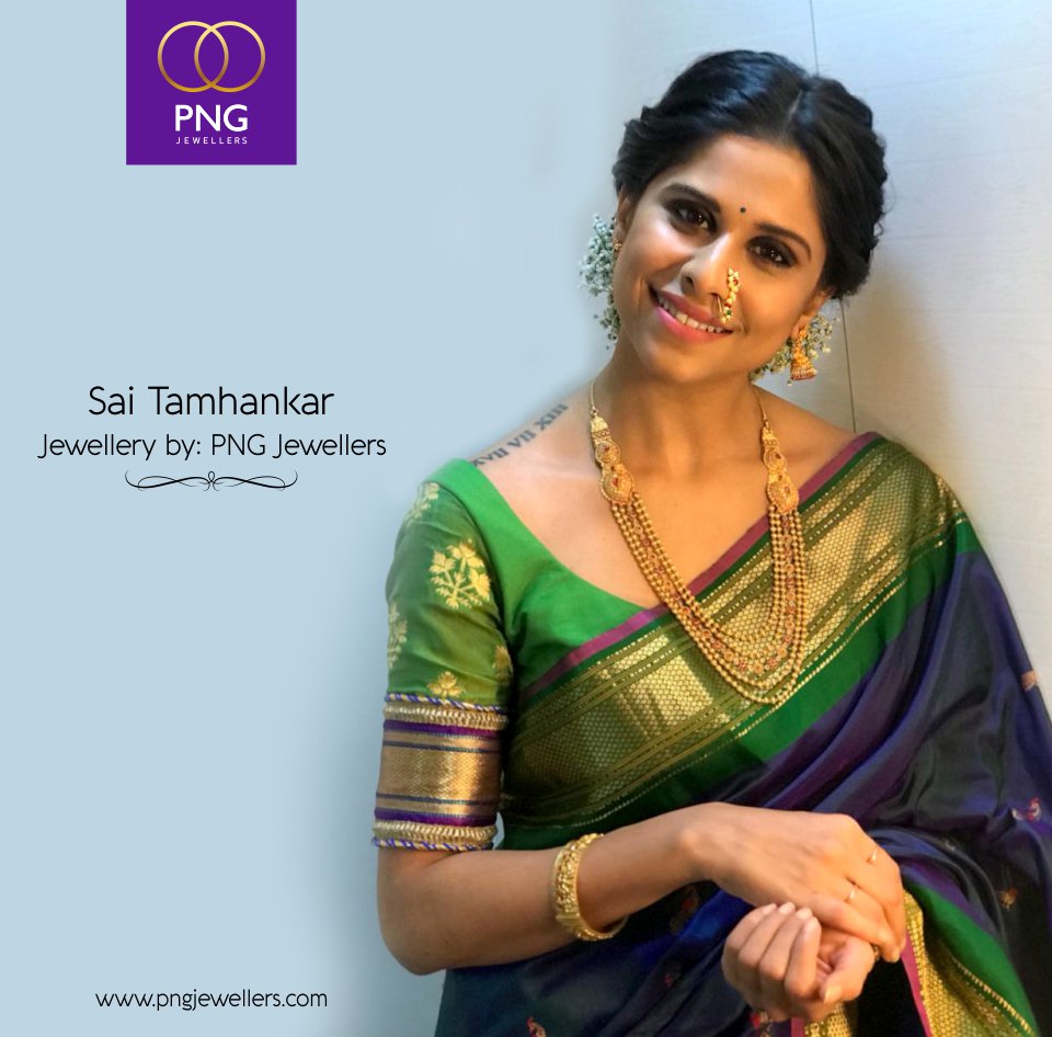 png jewellers on twitter jewellery has the power to be this one little thing that can make you feel unique because jewellery always fit here s the gorgeous sai tamhankar flaunting jewellery designed png jewellers on twitter jewellery