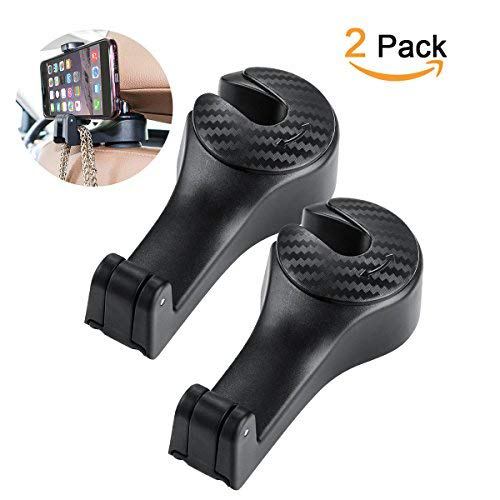 esLifeOfficial's tweet photo. 2 PCS Car Back Seat Hook, [2 in 1] esLife Universal Car Headrest Phone Mount and Vehicle Back Seat Hook https://t.co/zADL6TNkoH https://t.co/IUA58kVHu8