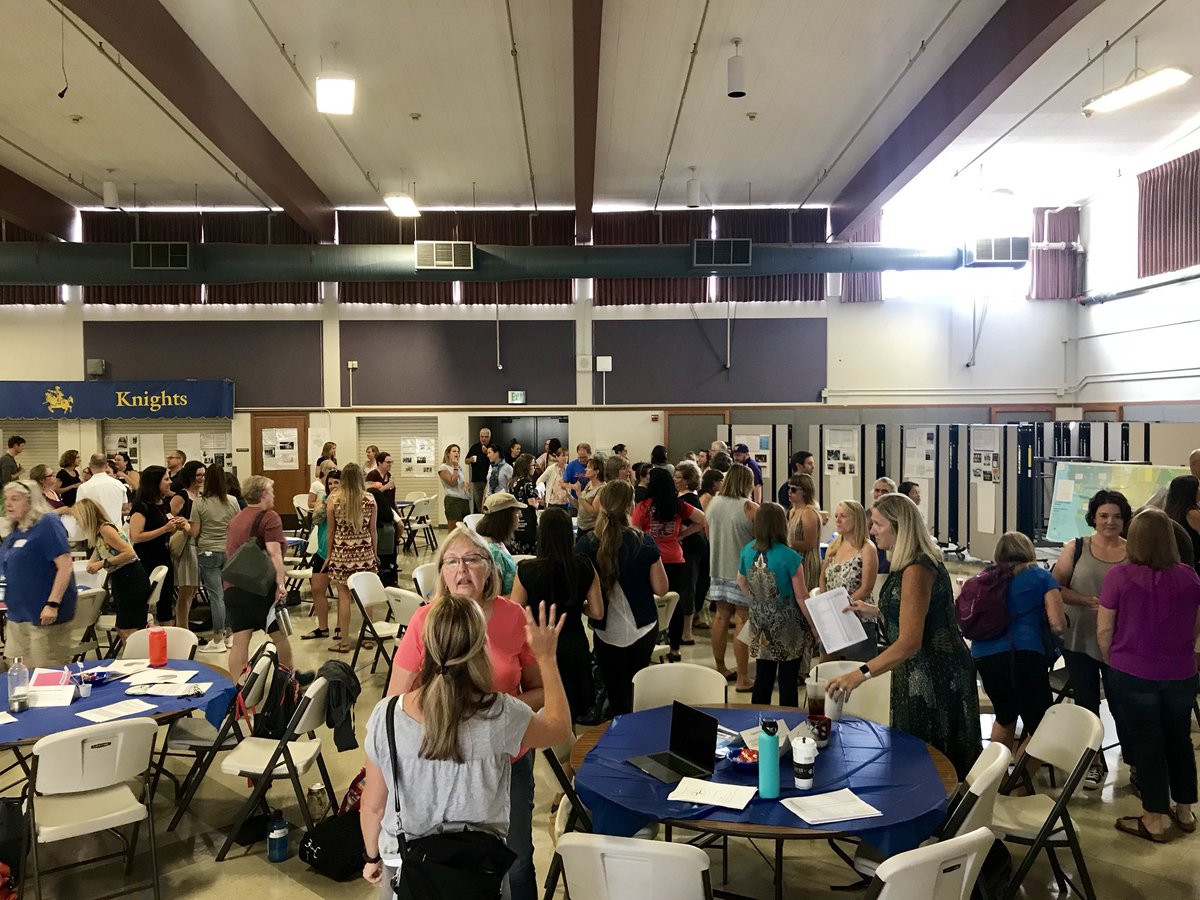 EinsteinTigers's tweet photo. Great day of learning and reflecting on equity alongside our @KelloggMS colleagues as the entire staffs of our two schools came together. Middle schools unite! These educators are inspiring. Here’s to a great year! https://t.co/KhkoW7KyYM