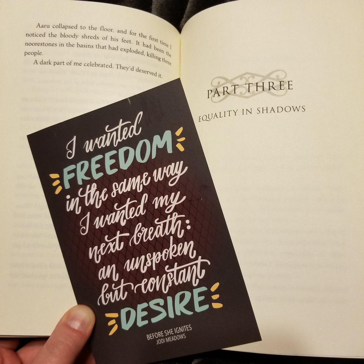 krlga00's tweet photo. Excuse me real life, I'm busy reading #beforesheignites by @jodimeadows , come back later! #BSIreadalong #dragons https://t.co/KYpSzWGQN1