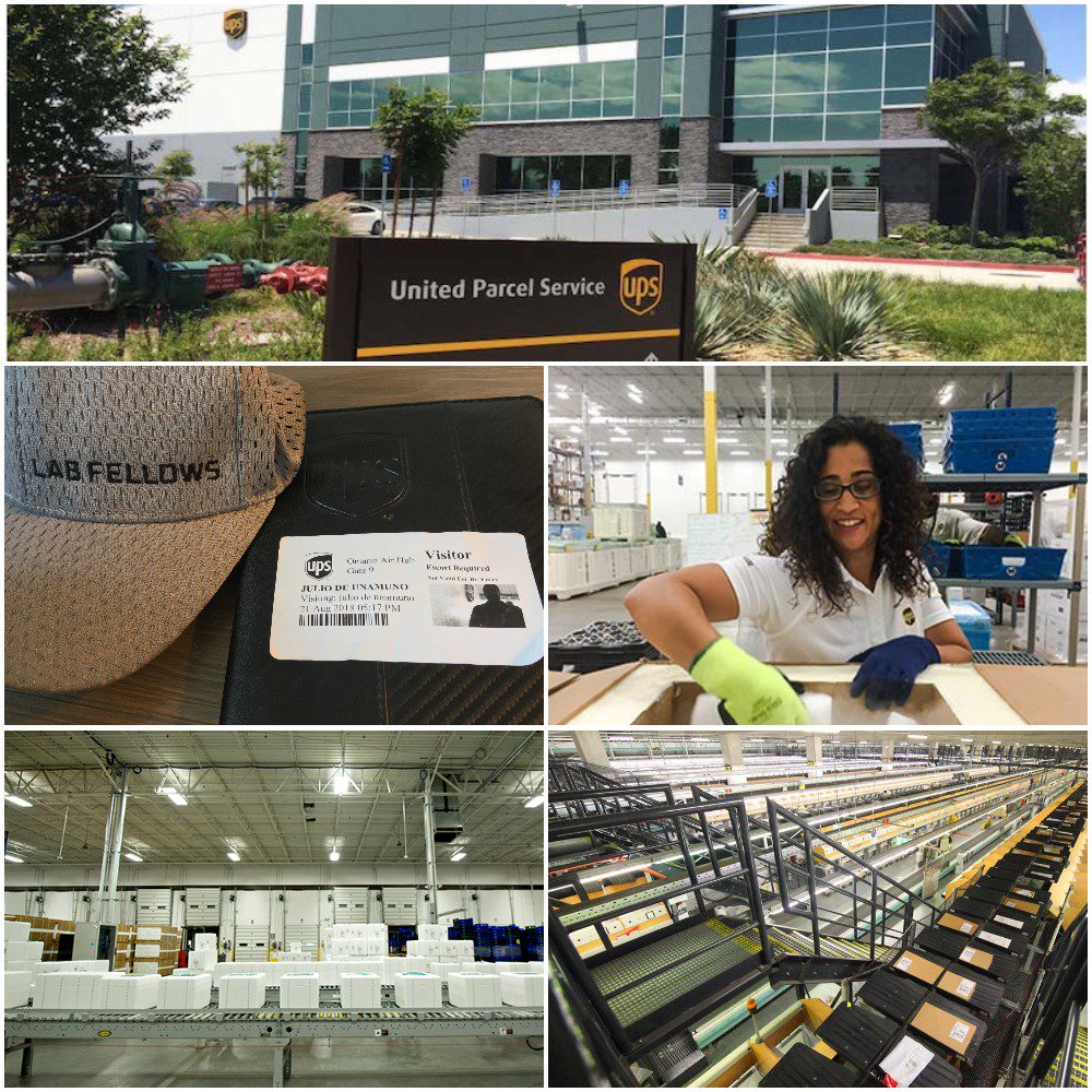 juliosd's tweet photo. Yesterday was honored w/ private tour of @UPS Healthcare campus. Fun talking latest tech trends - AMZN eating healthcare, blockchain, drug serialization, and more! They've got impressive tech and looking forward to big things in the works with @LabFellows #itsapatientnotapackage https://t.co/onnzh7Nxfp