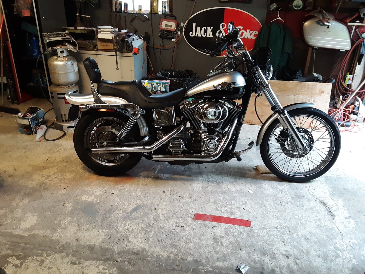 WeiserJason's tweet image. Newest toy! 2003, 1450cc, 100th anniversary edition. 3000 original milea!