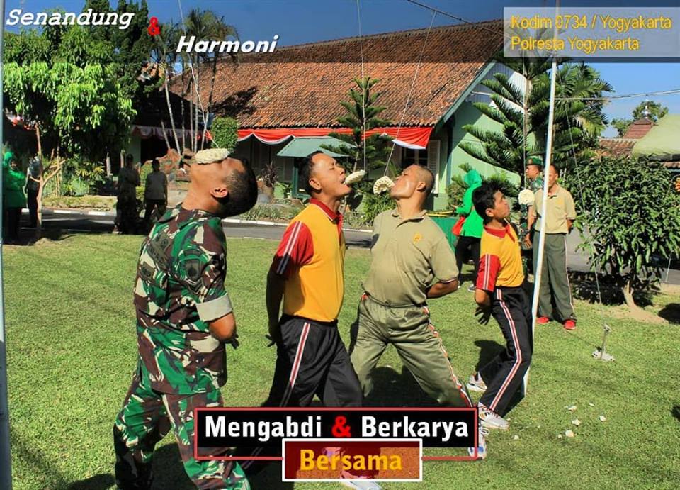 Senandung dan Harmoni antara Polres Yogyakarta dan Kodim 0734/Yogyakarta.