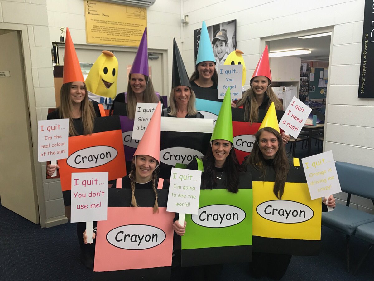 emmahibbard1's tweet photo. The day the crayons quit! @BangorPS @Miss_AimeeHall @Lizjegers @Sarah__Crooks @craigsnudden #bookweek2018 https://t.co/7kaA7i6iMq
