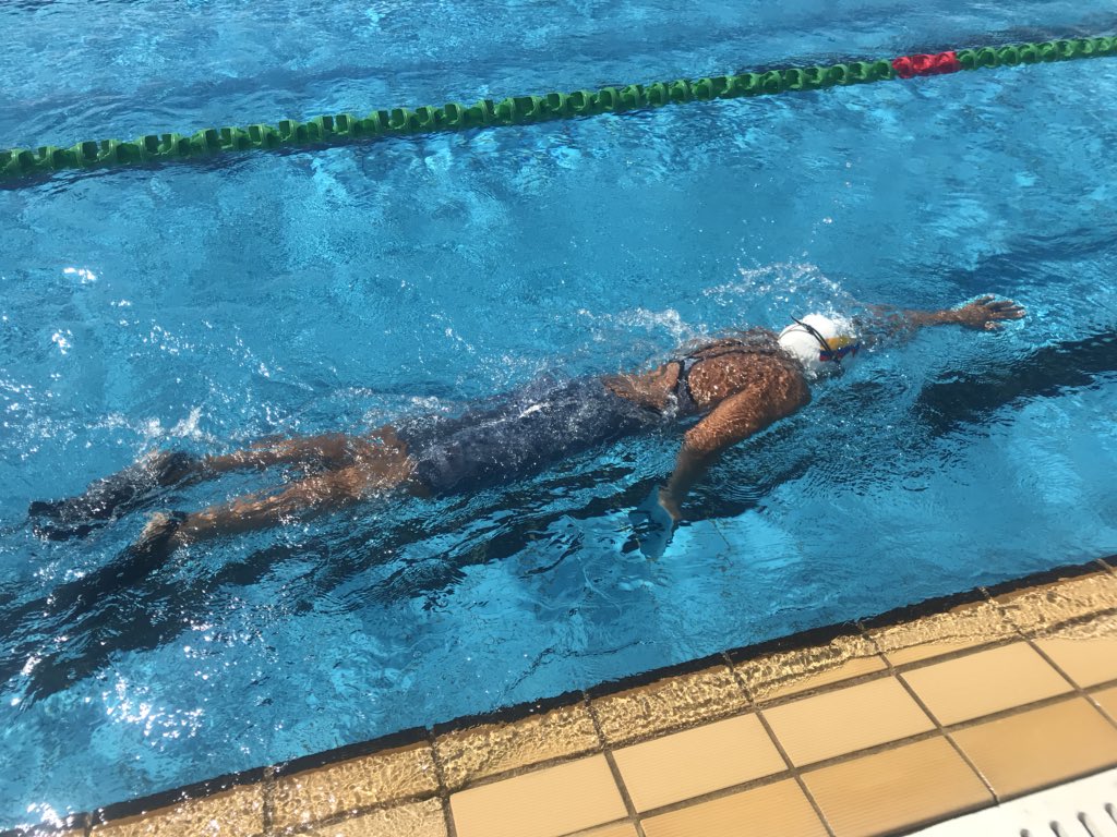 gatorsswim's tweet photo. Next level is when your entire training bag goes with you to a meet and you realize you have use for every piece of equipment in your bag. And then wonder how you have done meet warmup without it. #learning #nextlevel https://t.co/VByBEz7Qj0