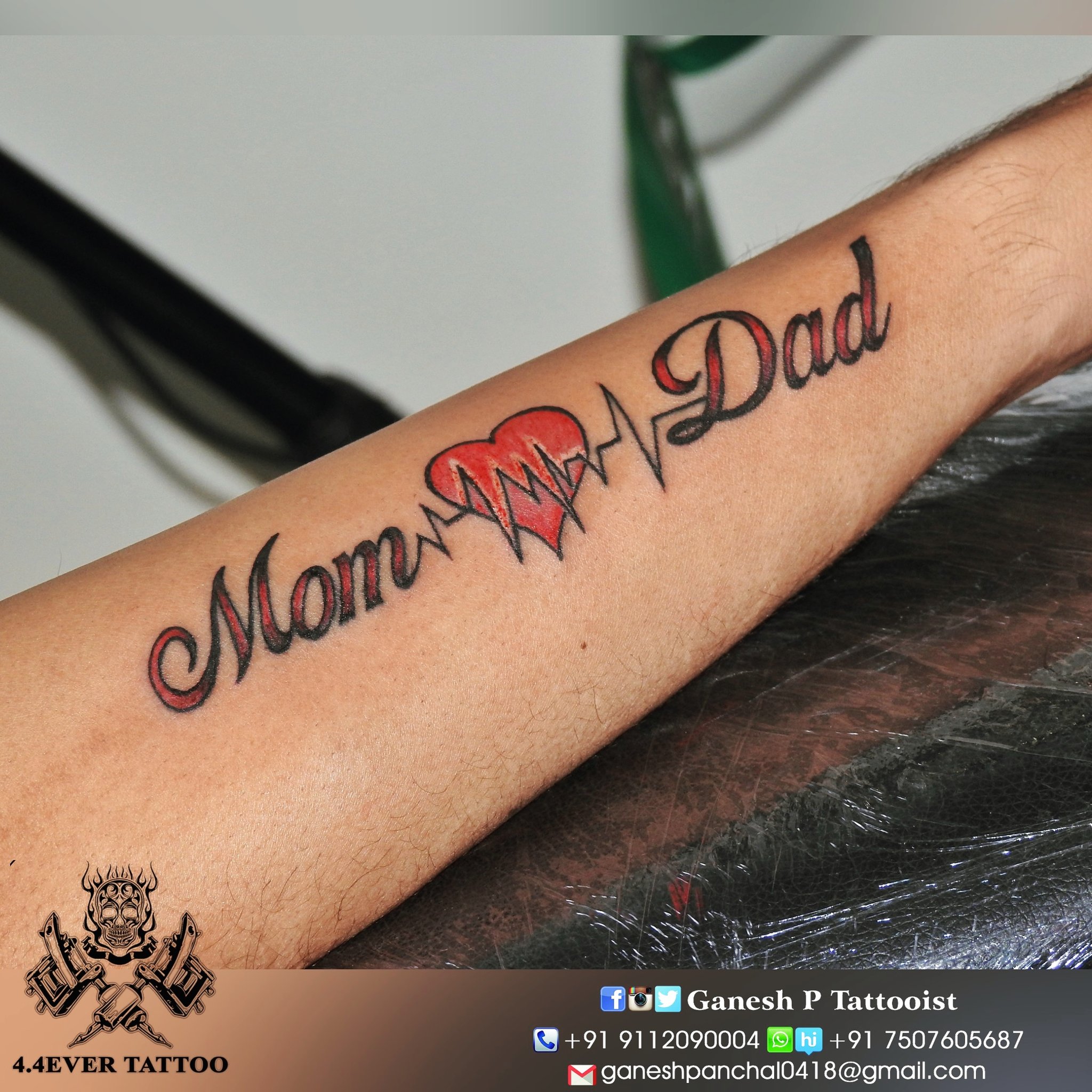 Share 92+ about love p tattoo best .vn