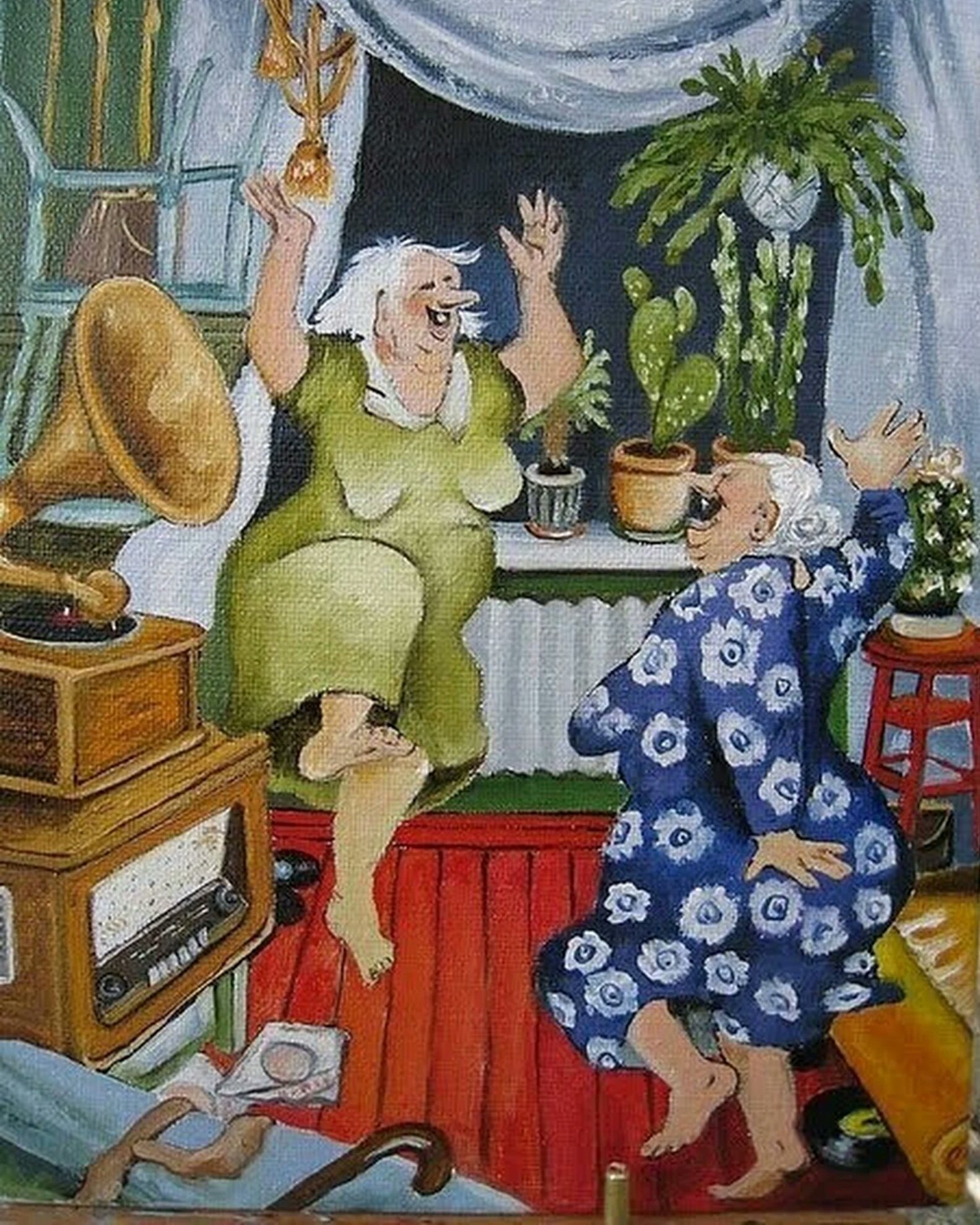 Смешные картинки про помощь подруге, день рождения