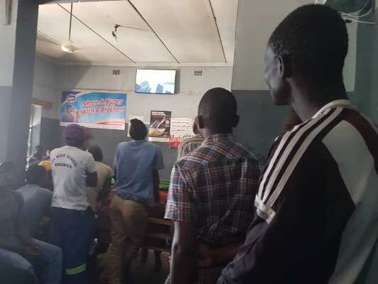 ZimMediaReview's tweet photo. Great pics by @ZBCNewsonline showing the strong interest among Zimbabweans in yesterday’s court hearing. https://t.co/wEKAf9qjqX