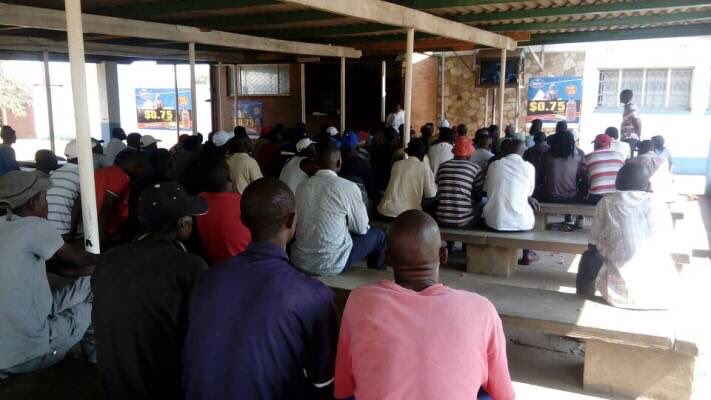 ZimMediaReview's tweet photo. Great pics by @ZBCNewsonline showing the strong interest among Zimbabweans in yesterday’s court hearing. https://t.co/wEKAf9qjqX