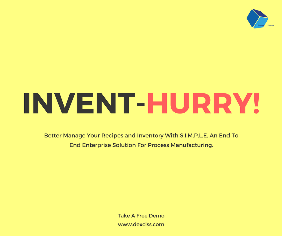 DexcissTech's tweet photo. Manage your recipes with #SIMPLE an end to end #enterprisesolution for #processmanufacturing. Learn more https://t.co/LRqdfnGS0Y https://t.co/HgrAFtYqJz