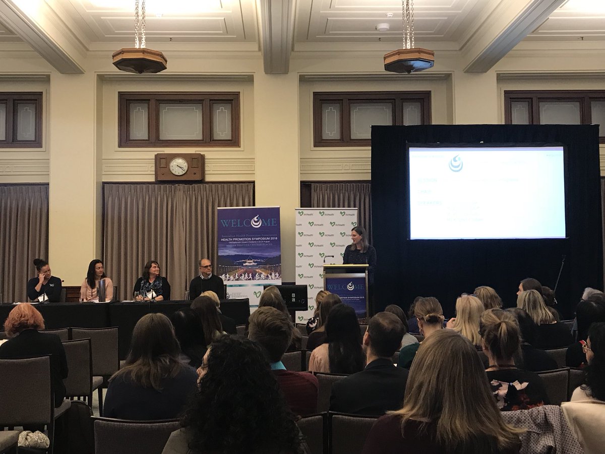 susanjhickson's tweet photo. Positive stories of effective #healthpromotion this afternoon.  It can be done  #AHPA2018  @WePublicHealth @FAREAustralia https://t.co/wOKQSu3XBZ