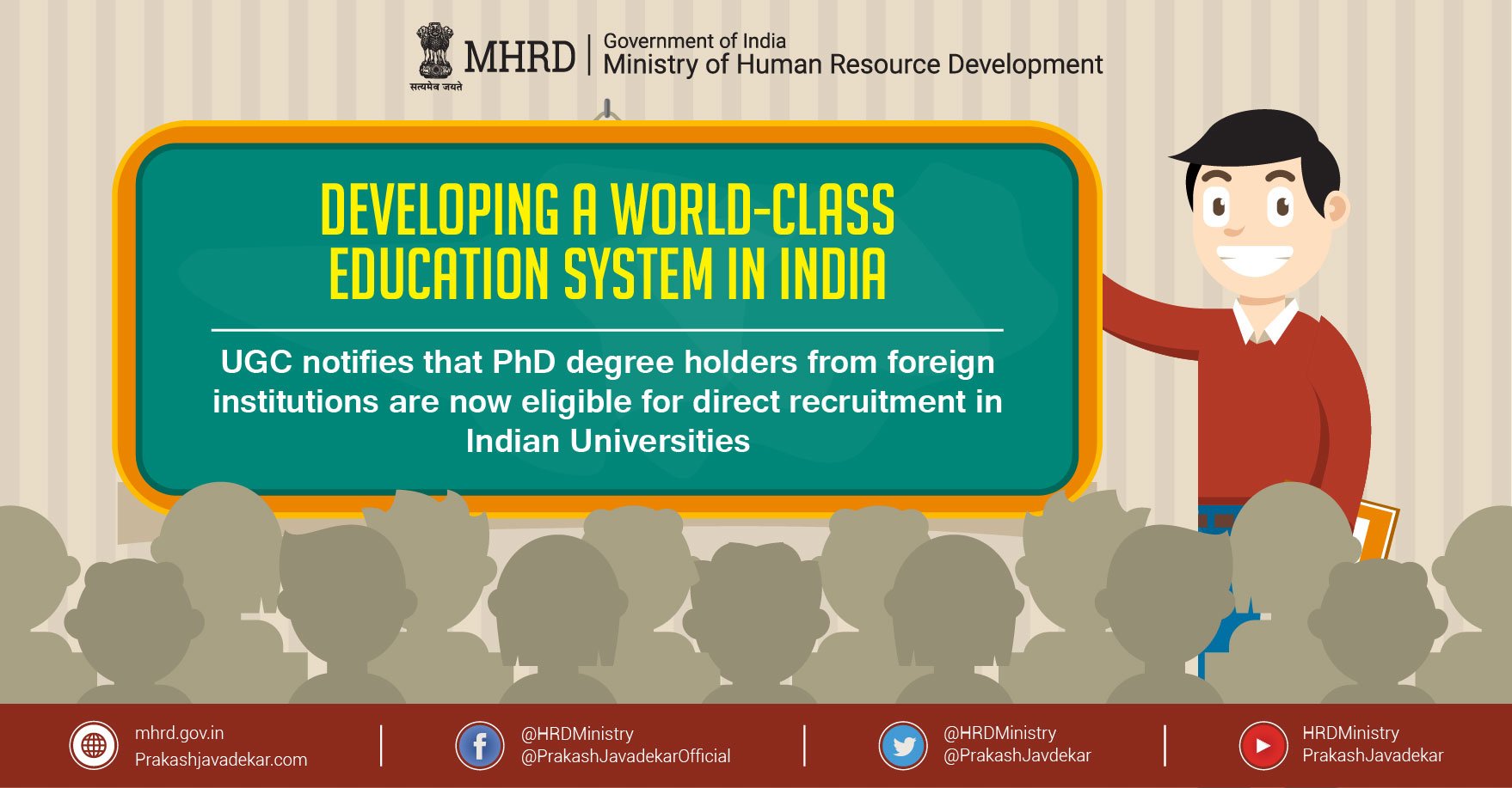 Ministry of Education on X: &ldquo;As per UGC notification ,a person 