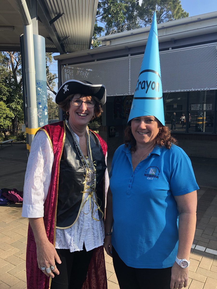 Everyone loves dress up for bookweek.. great opportunity to wear conference shirt again! #nswppa #bookweek2018