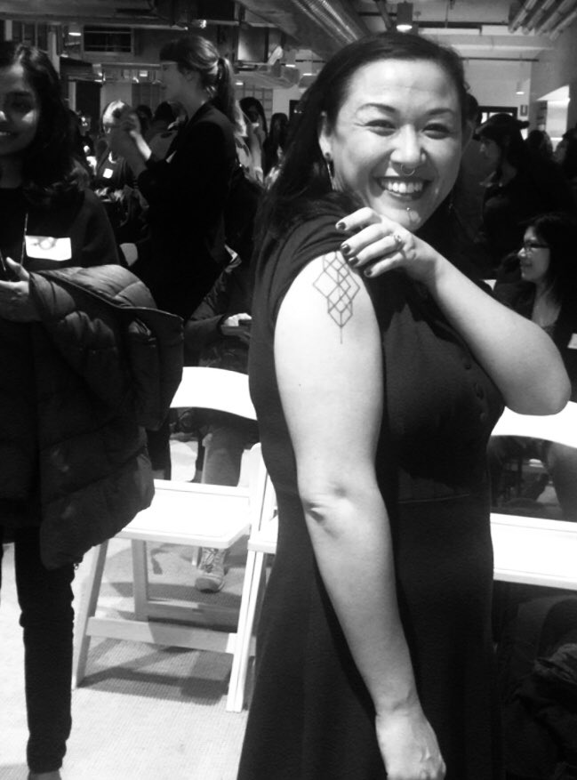 codelikeagirlau's tweet photo. It’s a wrap! What better way to end the night than with a pic of @cantabile and her Hasse diagram tat. Thanks to everyone who made it to the Melbourne leg of Data Storytelling with Charles Gray tonight ✨🙏 https://t.co/XzQp8Gpk7m