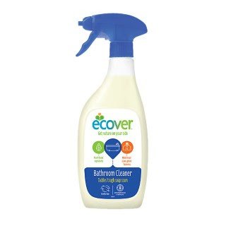Be tough on soap scum and dirt. Get a gleaming bathroom with Ecover Bathroom Cleaner. No need for harsh chemicals.