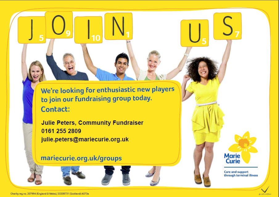 We are looking for local #tameside people who can spare a couple of hours each month to join us <a href="/mariecurieuk/">Marie Curie</a> and help raise much needed funds to support our Tameside Nursing Service. Please contact Julie Peters for more info on 0161 255 2809 or DM us!@newsintameside