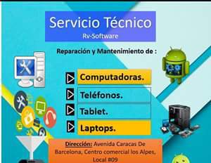 anglcrz's tweet image. #servicio #tecnico #rvsoftware #reparacion de #computadora #telefono #laptop #tablet estamos en la #avenidacaracas de #barcelona #anzoategui. #wsp04121826350