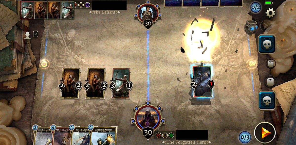 Just a casual Turn 3 in Arena <a href="/TESLegends/">The Elder Scrolls: Legends</a>