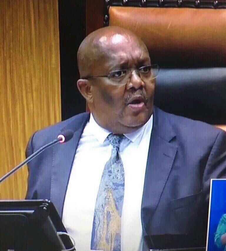 AdvoBarryRoux's tweet photo. Julius Malema: We appeal to the United States of America to stay away from South Africa’s domestic issues. Donald ‘Pathological Liar’ Trump we are not scared of you. Will be a generation that doesn’t kneel to the Americans. #EFFPresser #EFFMediaBriefing https://t.co/u0UiDQ8jJo