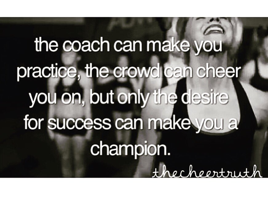 As your coach, I can only guide you, try to push you to your full potential, and support you.  But at the end of the day, if you want this, only YOU can make it happen.  You want results, you gotta put in the work.  Let’s finish up Day 3 of camp strong ladies!  @LHSWolverine