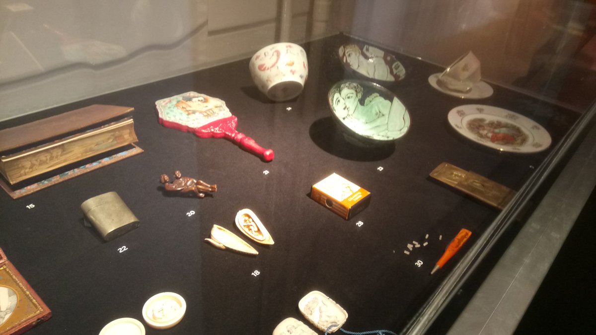 JenniferEGrove's tweet photo. "The Eroticism of Things: Collections on the History of Sexuality" @MuseumDerDinge Berlin. @DrInaLinge were treated to a tour of this brilliant exhibition exploring #collecting #sexualscience #pornography #art #fetish #technology #design Curated by Hannes Hacke &amp; co. On til Oct! https://t.co/DerLpTZsL8