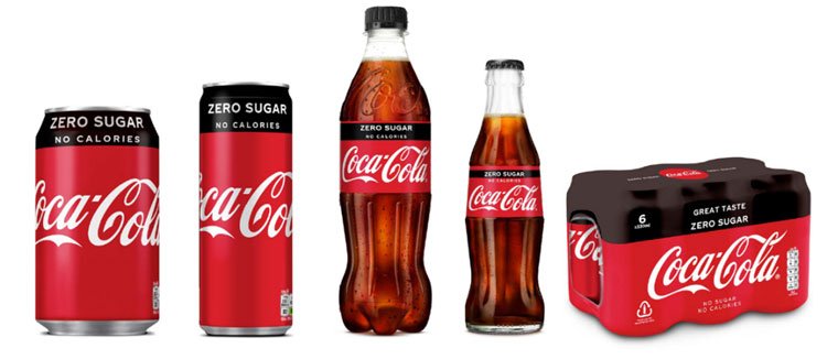 .<a href="/CocaCola/">Coca-Cola</a> have refreshed their can design to bring together different flavours in a bid to “unify” the original and zero sugar variants under its “signature” red colour. #design #packaging #cocacola ow.ly/pXgx30lwm2I