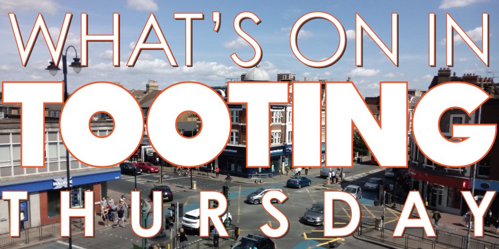 #Thursday in #Tooting! #SummerHoliday kids' stuff, art, fitness, coffee morning, yoga, gaming, food &amp; drink deals, quizzes, life drawing, #NationalBurgerDay &amp; more! whatson.tootingdailyprss.co.uk
#Furzedown #Earlsfield #Wandsworth