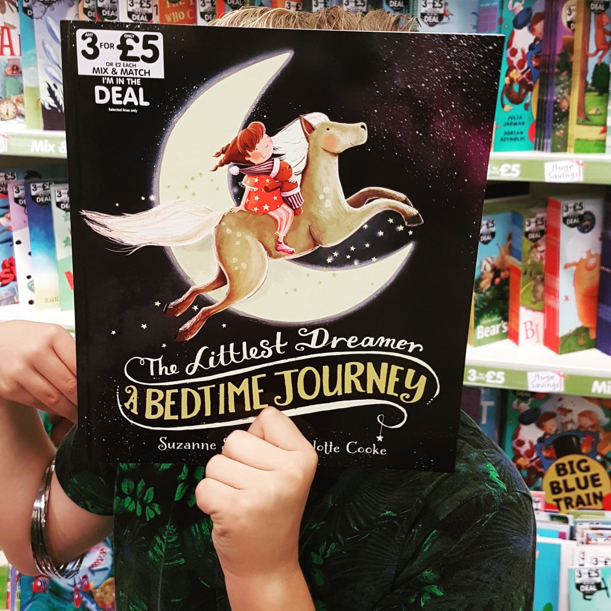 The Littlest Dreamer A Bedtime Journey in The Works, much smaller version than original but still great to see it on the shelves 😁 <a href="/theworks/">theworks</a> #Thelittlestdreamer <a href="/MumsCreative/">Lindsay Taylor</a> <a href="/charlottecooke/">Charlotte Cooke</a>