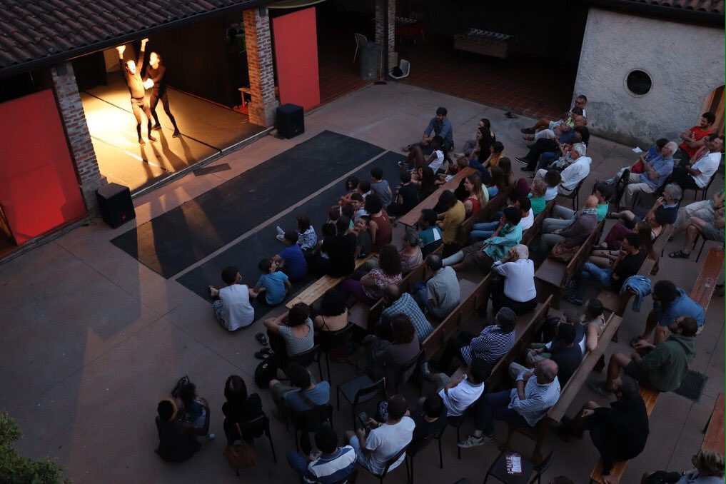 After our well deserved summer holidays. We're back online with some exciting announcements coming up. #MIMES here is a photo from our show in Cascina Castellazzo