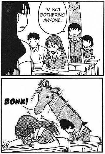 SeventeenthStar's tweet photo. I'd like to thank Azumanga Diaoh for never failing to describe me perfectly https://t.co/3lkHXUNQq9