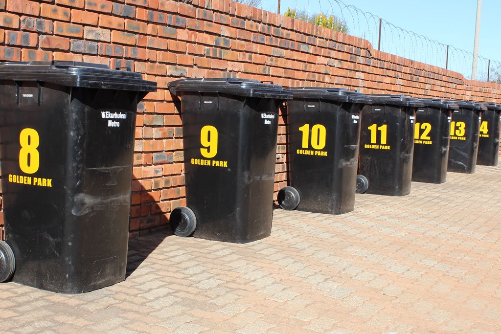CITY OF EKURHULENI on Twitter "WHEELIE BINS! If your bin has been