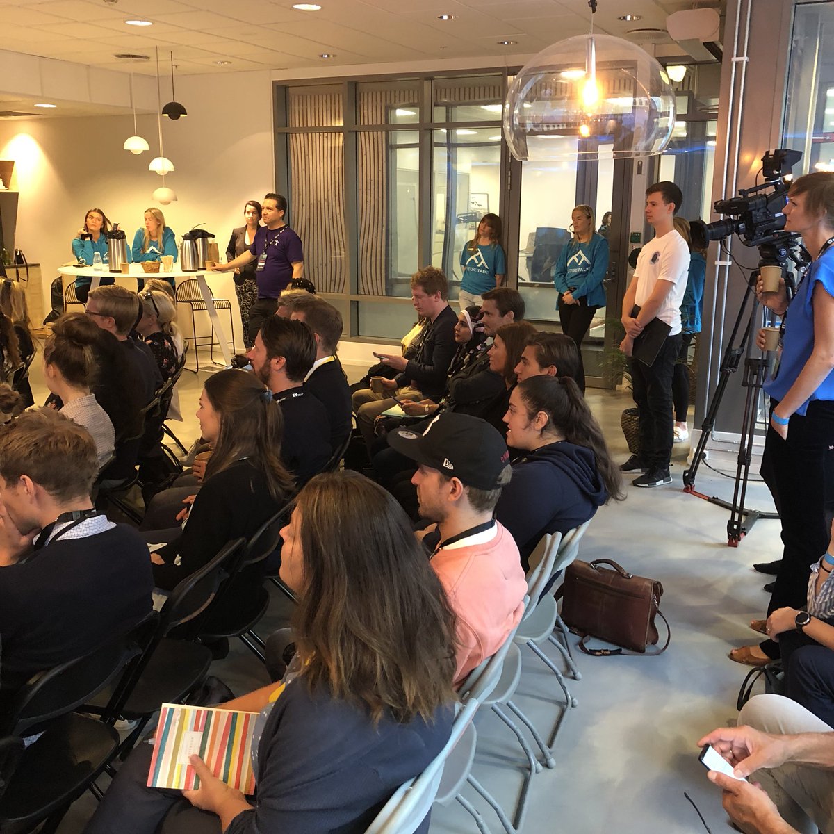 rev_ocean's tweet image. Our CEO @Nina_Jensen talking about the importance of healthy oceans and REV Ocean’s three-part initiative at the #FutureTalks conference at MESH, Oslo 🌎🐟 #revocean #ocean #conservation #BeatPlasticPollution