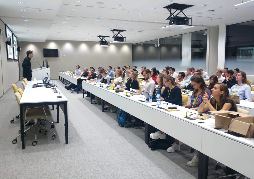 #ICSSS18 students learn about #Europol’s European Cybercrime Center (<a href="/EC3Europol/">EC3</a>) and discuss the latest #cybercrime trends and threats, including the use and abuse of #cryptocurrencies, #blockchain activities, and #OSINT