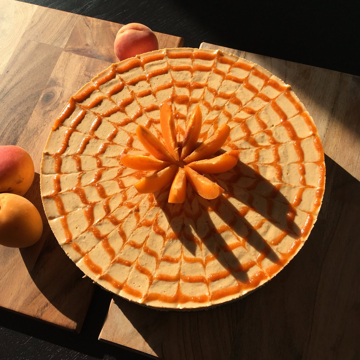 Apricot cheesecake to start the day! Happy Thursday everyone! 🍑

#cheesecake #apricot #cake #dessert #foodblog #foodie #Cardiff #Penarth