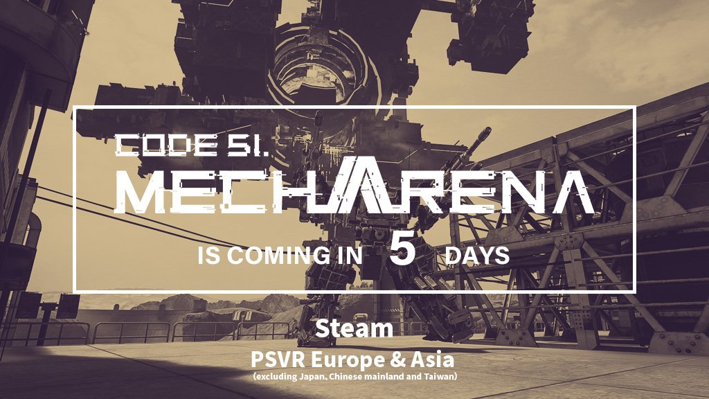 DeervrG's tweet photo. #Code51 Discount Info! All users on all platforms* will enjoy a same discount up to 20% from Aug28! $17.99 for all users in TWO WEEKS! Don’t miss it! 
*#PSVR NA, Asia and #Steam users included.
**For PSVR EU region, only PLUS members can have the discount because of system limit. https://t.co/qNqG9lvuns