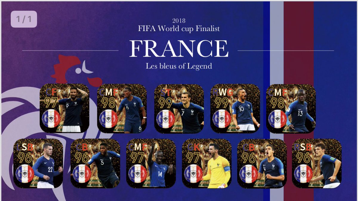 J ٹوئٹر پر 少し遅いですが フランス優勝イレブン ぜひ壁紙などに使って頂ければ たくさん評価がありましたらアイコン1つずつ配布します ウイイレ ウイイレアプリ ウイイレアプリ好きな人rt ウイイレ好きな人と繋がりたい J ٹوئٹر پر 少し遅いですが フランス優勝イレブン ぜひ壁紙などに使って頂ければ たくさん評価がありましたらアイコン1つずつ配布します ウイイレ ウイイレアプリ ウイイレアプリ好きな人rt ウイイレ好きな人と繋がりたい