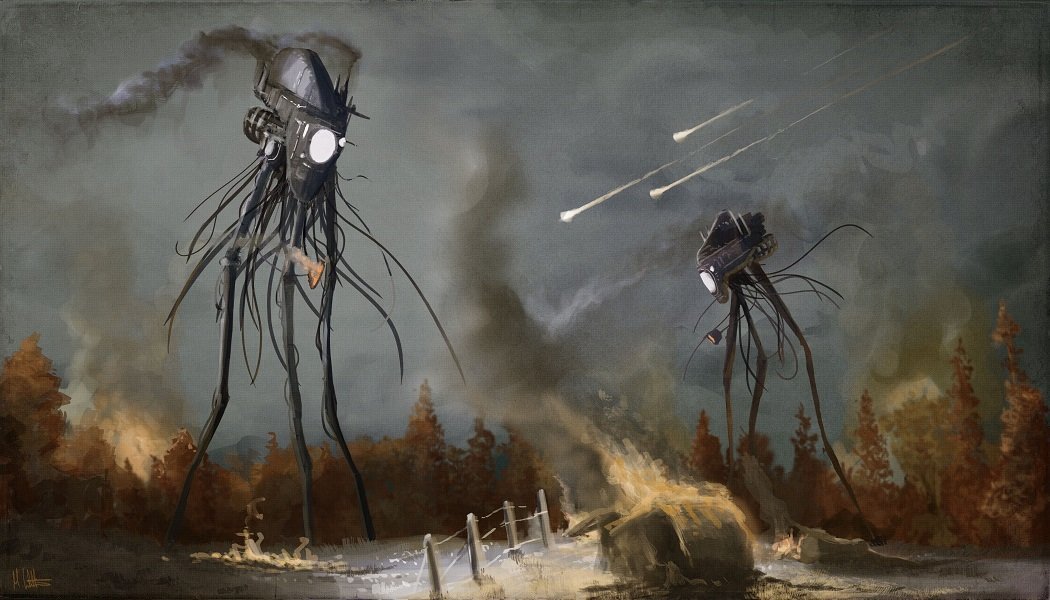 Картинки война миров трипод