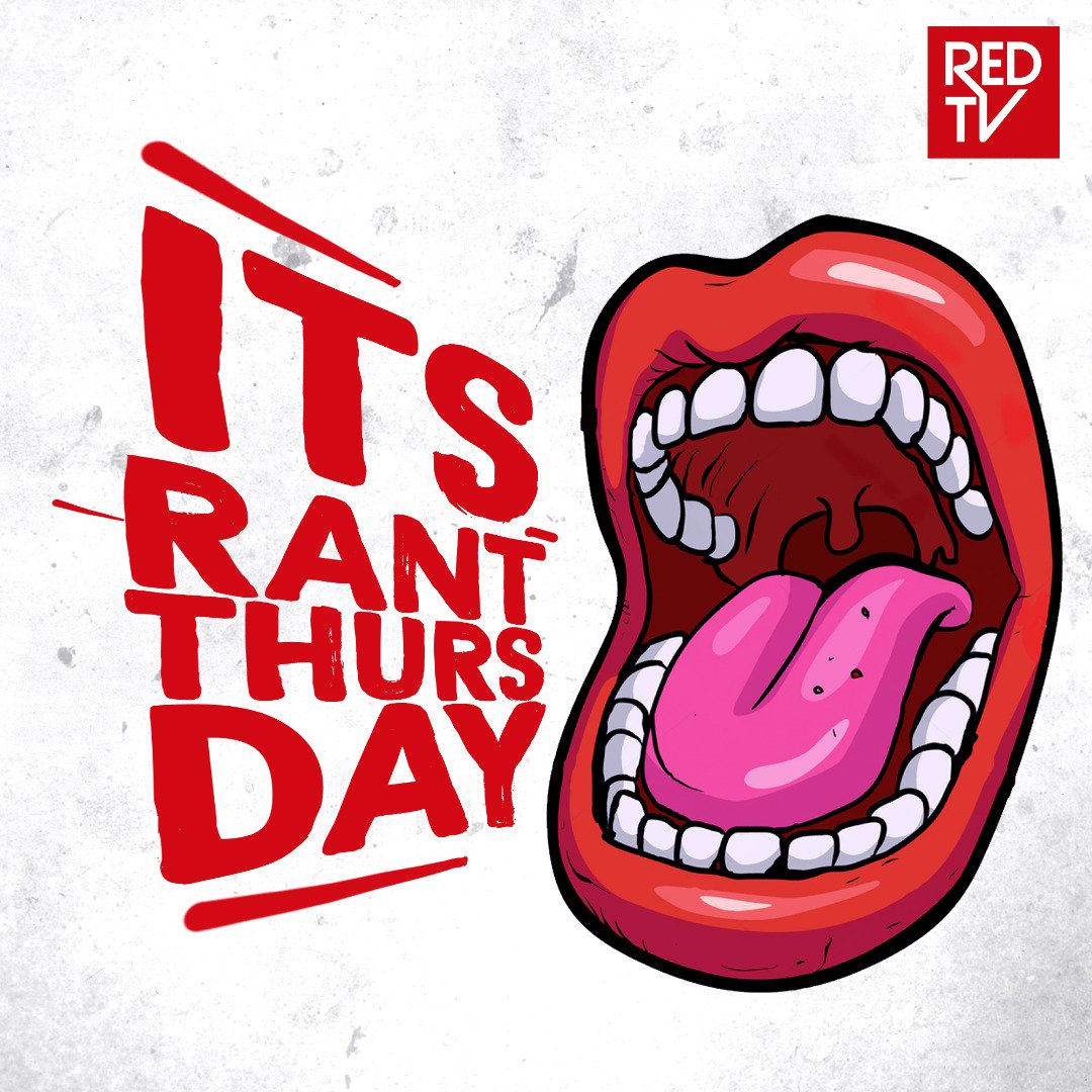 ItsREDTV's tweet photo. Holiday is over😂
...what’s on your mind?
#RantThursday #LetsVent https://t.co/YgzLnNxwYf